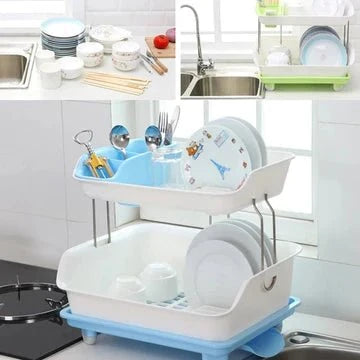 2 Layer Dish Stand