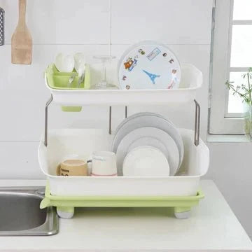 2 Layer Dish Stand