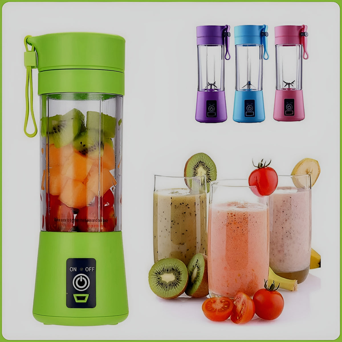 Portable Mini jucier machine rechargeable