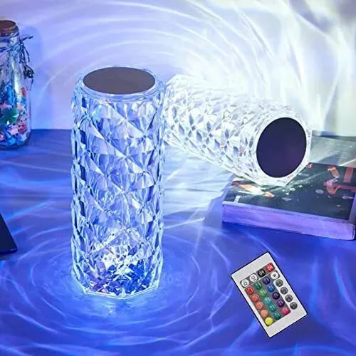 rechargeable crystal lamp