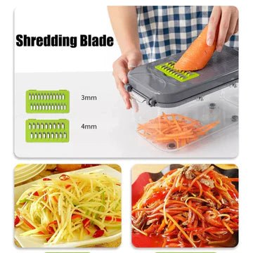 16 in 1 multifunctional vegetable cutter