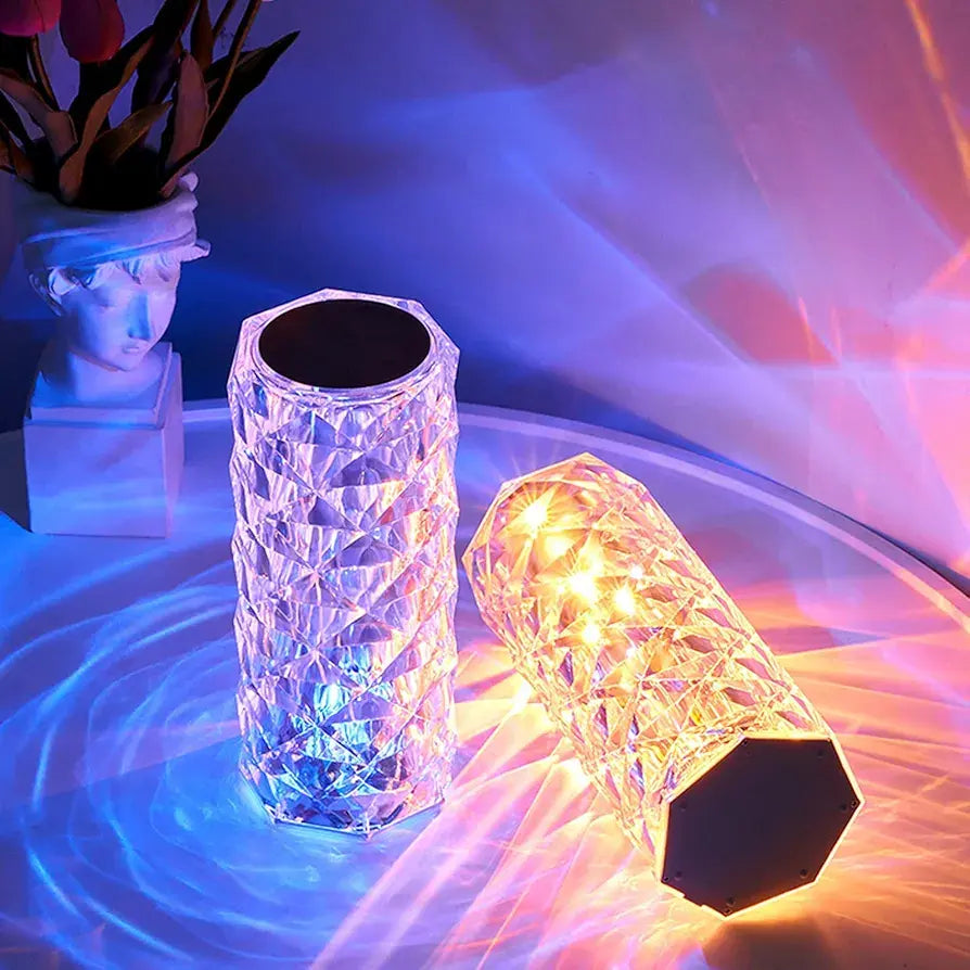 rechargeable crystal lamp